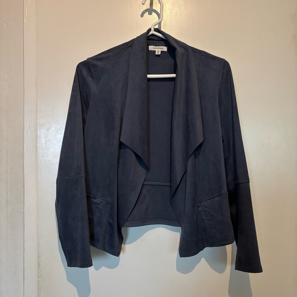 Max Studio Open-Front Blazer